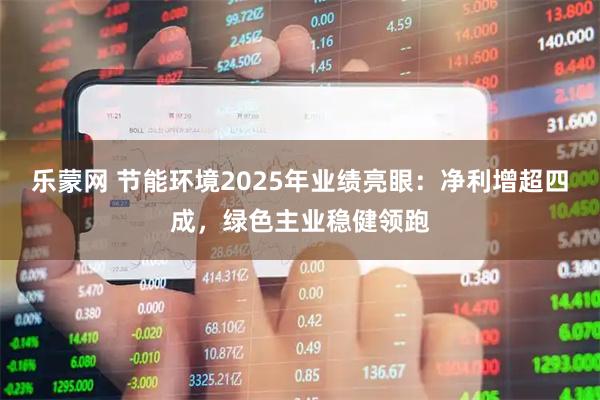 乐蒙网 节能环境2025年业绩亮眼：净利增超四成，绿色主业稳健领跑